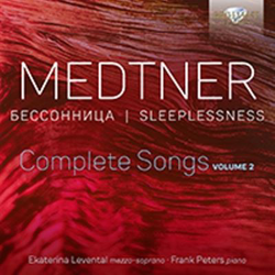 Medtner: Sleeplessness, Complete Songs, Vol.2 precio