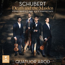 Schubert: Der Tod und das Mädchen, string quartet No.4, string quartet No.8 en oferta