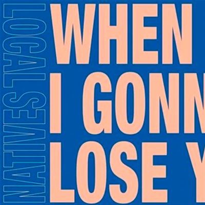 When Am I Gonna Lose You - Vinilo Single 7"
