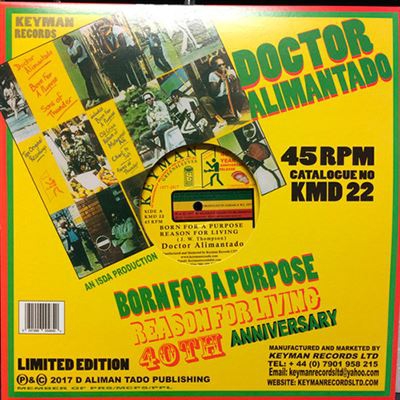 Born for a Purpose / Reason for Living - Vinilo