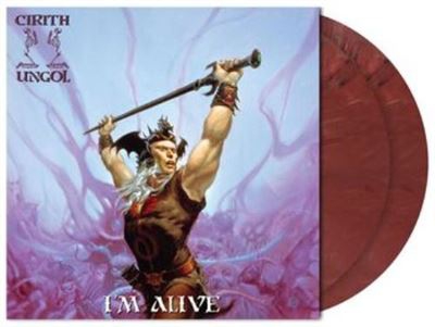 I´m Alive - 2 Vinilos  Rojo mármol