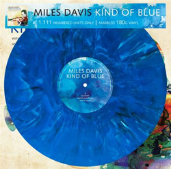 Kind of blue - Vinilo azul en oferta