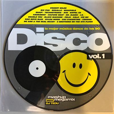 Disco 90 Vol.1 - Mashup megamix - Vinilo