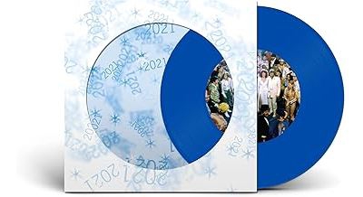 Happy New Year 2021 - Single Vinilo azul