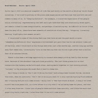 Suite: April 2020 - Vinilo