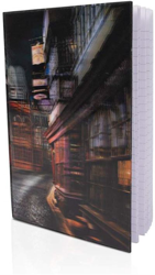 Libreta cubierta 3D Harry Potter - Callejón Diagon características