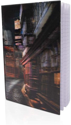 Libreta cubierta 3D Harry Potter - Callejón Diagon