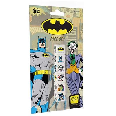 Set de 6 dados DC Batman