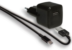 Cargador de pared Wefix USB-A a Micro USB Negro en oferta