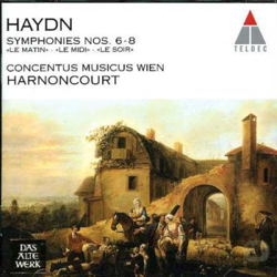 Haydn: Symphonies Nos 6 "Le matin" , 7 "Le midi" , 8 "Le soir" características