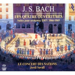 Les quatre ouvertures BWV 1066-1069 + Libro precio