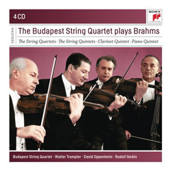 The Budapest String Quartet Play Brahms - 4 CDs precio