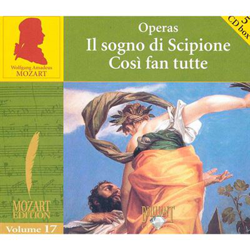 Mozart Edition Vol 17 - Operas - Il sogno di Scipione / Così fan tutte en oferta