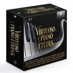 Box Set Virtuoso piano etudes - 22 CDs características