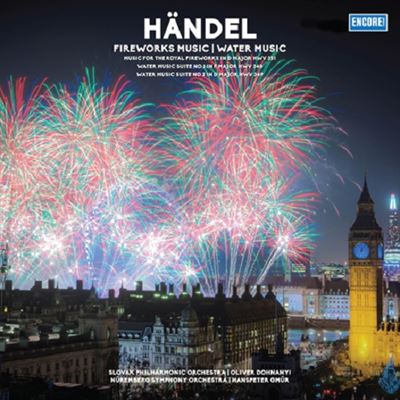 Händel Fireworks Music/ Water Music - Vinilo