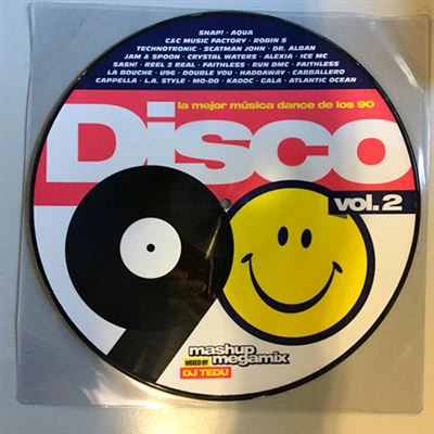 Disco 90 Vol. 2 - Mashup megamix - Vinilo