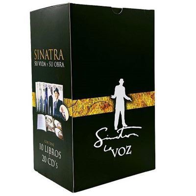 Box Set Sinatra. Su vida y su obra - 10 Libros + 20 CDs