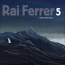 Marró sobre blau en oferta