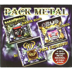 Imagen de Pack Metal - 3 CD al mejor precio Pack Metal - 3 CD en oferta