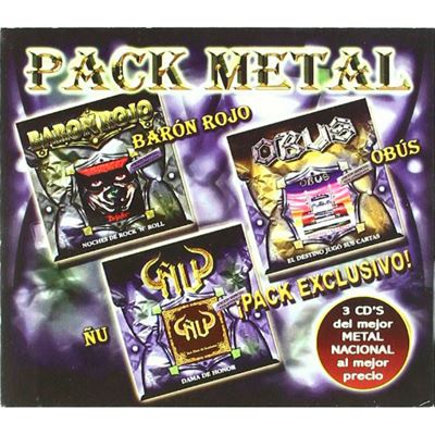 Pack Metal - 3 CD