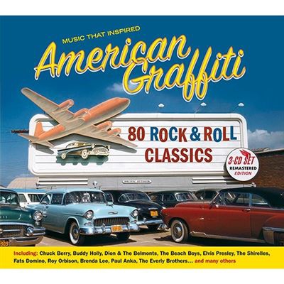 Box Set The Music That Inspired American Graffitti (80 Rock & Roll Classics) - 3 CD