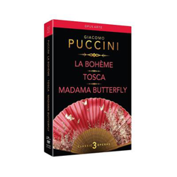 Puccini: La Bohème / Tosca / Madama Butterfly (DVD) en oferta