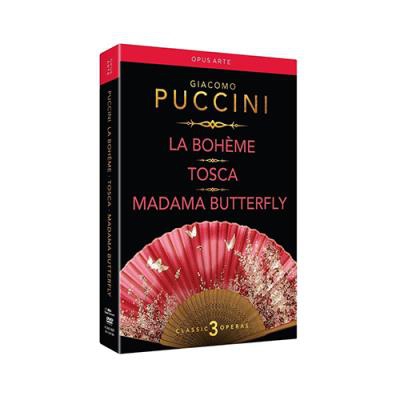 Puccini: La Bohème / Tosca / Madama Butterfly (DVD)