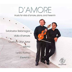 D'Amore - Music for Viola d'Amore, Piano and Theremin precio