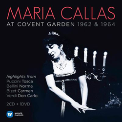 Maria Callas - At Covent Garden - 2 CD + DVD en oferta