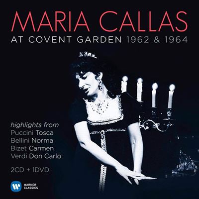 Maria Callas - At Covent Garden - 2 CD + DVD