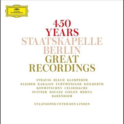 Box Set 450 Jahre Staatskapelle Berlin - 15 CDs