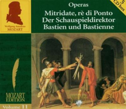 Mozart Edition Vol. 11 - Opéras - Mitridate, Re Di Ponto - Der Schauspieldirektor - Bastien Und Bastienne en oferta