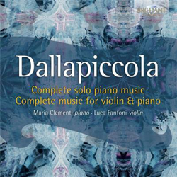 Dallapiccola. Intégrale de l'Oeuvre pour Violin et Piano en oferta