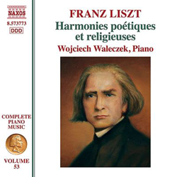 Franz Liszt - Complete Piano Music Vol. 53 Harmonies Poétiques et Religieuses características