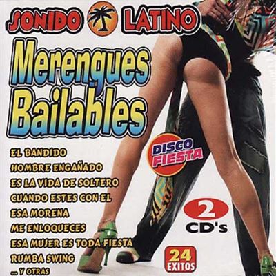 Sonido latino - Merengues bailables - 2 CD