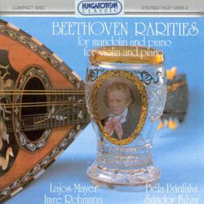 Beethoven rarities: Música para mandolina