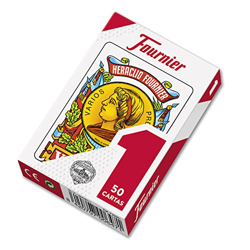 Fournier F20991 - Baraja española Nº 1, 50 cartas, surtido: colores aleatorio precio