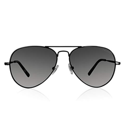 fawova Gafas De Sol Aviador Hombre Mujer Polarizadas Negro/Verde/Gris/Marron/Espejado/Oro Rosa, Conducir, Pescar, Golf, Correr, UV400, Cat.3,58mm (Neg precio