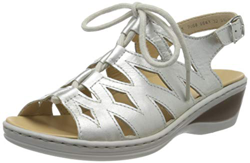 ara Colmar, Sandalia con Pulsera Mujer, Azul (Weissgold 08), 43 EU precio