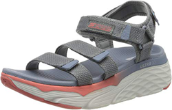 Skechers MAX Cushioning, Sandalias de Talón Abierto Mujer, Gris (Charcoal/Multi Textile CC MT), 39 EU precio