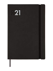 Finocam - Agenda 2021 1 Día página Dynamic Mara Negro Español - 169 x 245 mm características