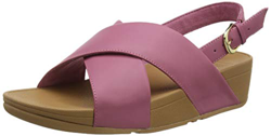 FitFlop Lulu Sandal-Leather, Sandalias de Punta Descubierta Mujer, Rosa (Ss20 Heather Rose 802), 42 EU características