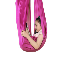 LICHUXIN Colgando Abrazo Hamaca Columpio El Columpio for niños Terapia Abrazo Cubierta oscilación Terapia física for niños con Autismo ADHD Grande for características