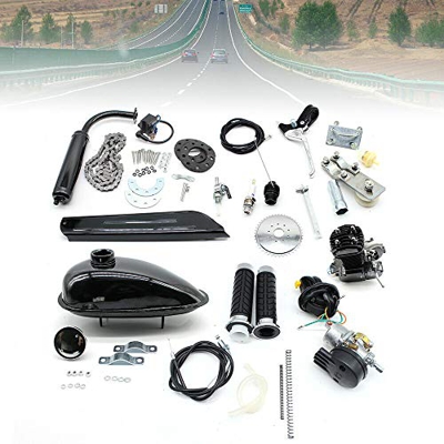 Kaibrite Motor de gasolina de 2 tiempos, motor auxiliar de 80 cc, para bicicleta de montaña, de carretera, cruiser