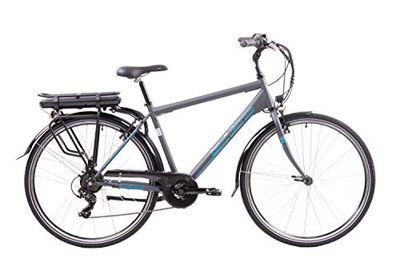 F.lli Schiano E- Light 1.0 - Bicicleta eléctrica Men's Antracita, 28 Pulgadas