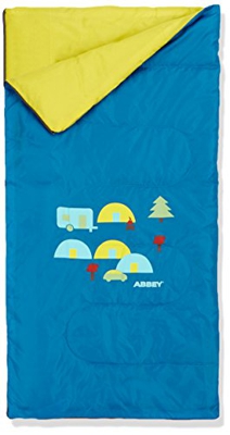 Abbey Schlafsack Junior Saco de Dormir, Infantil, Color Azul petróleo, Talla única