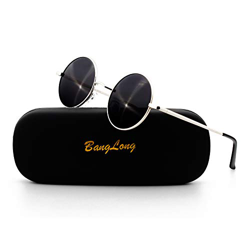 BangLong Gafas de sol vintage polarizadas gafas de sol redondas retro unisex precio
