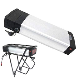 MTX-Racks E-Bici de la batería con V-Brake y la lámpara Posterior de 36V 12-33Ah Litio Li-Ion con Cargador, batería eléctrica de la Bicicleta de 250W  características