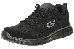 Skechers Burns 52635-bbk, Zapatillas para Hombre, Negro (Black 52635/Bbk), 43 EU precio