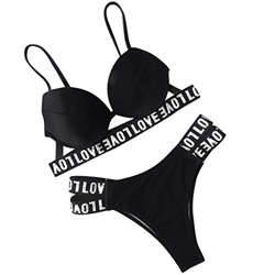 Berimaterry Bikinis Mujer 2019 Push Up Trajes de Baño Sexy Bikini Estampado Dividido BañAdores Color sólido Leopardo Cintura Alta Push-up Geométrico I características